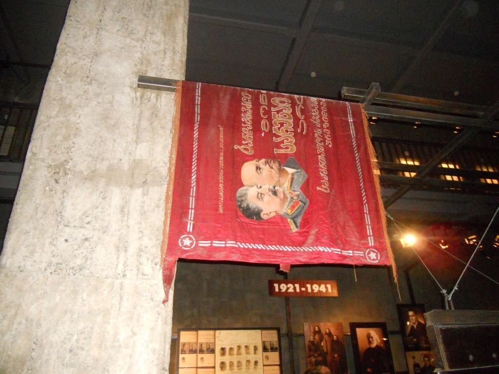 Muzeum sovětské okupace v gruzínském Tbilisi