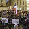 Demonstrace Václavské náměstí milion chvilek 17. prosinec 2019