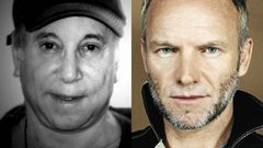 Paul Simon a Sting na turné