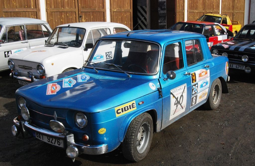 Zimní veteránská rally na Kokořínsku