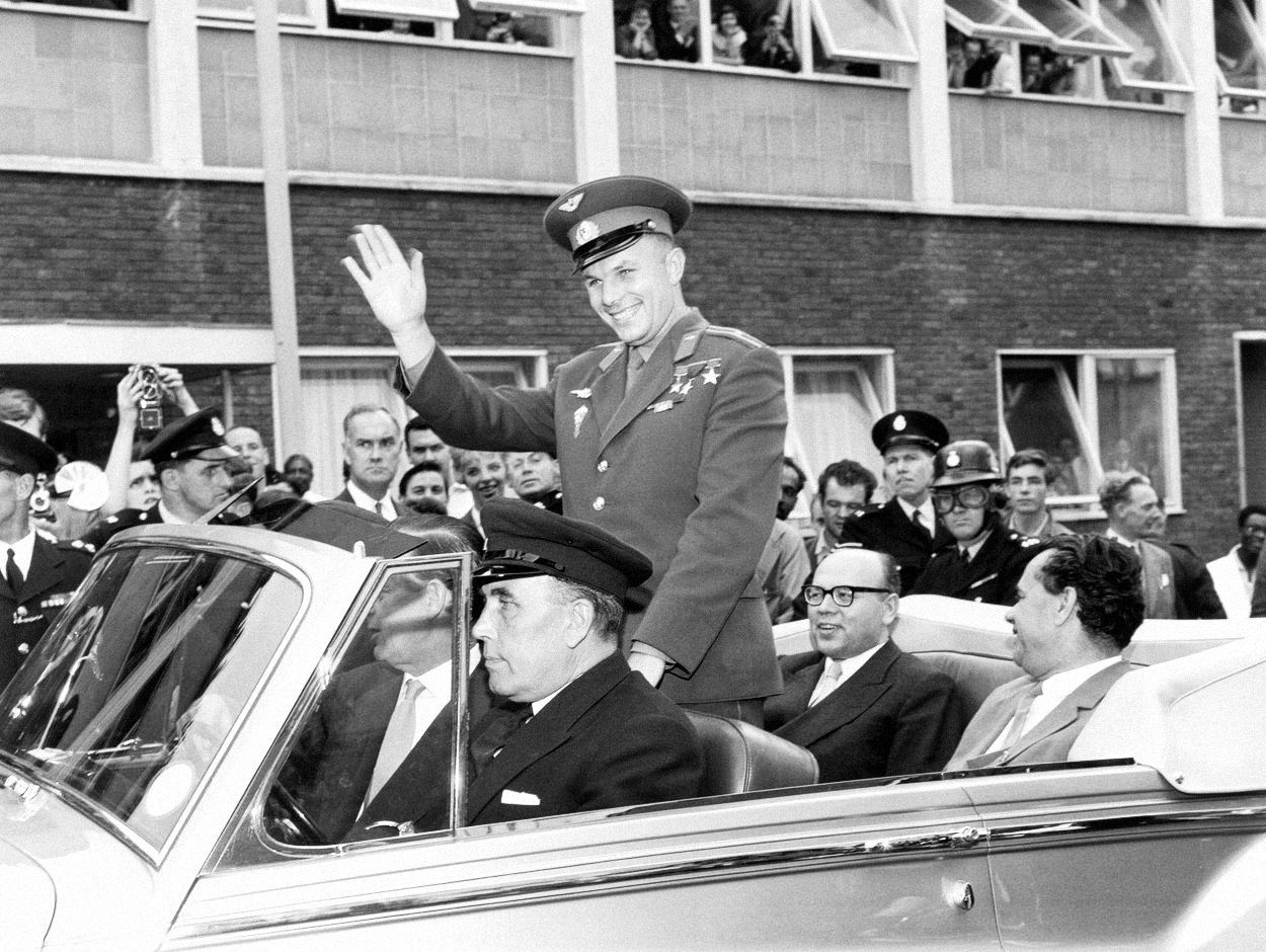 Jednorázové užití / Fotogalerie / Uplynulo 60 let od Gagarinova legendárního dobytí kosmu
