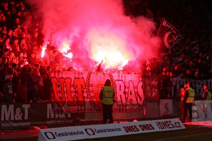 SL, Slavia-Brno: fanoušci Slavie