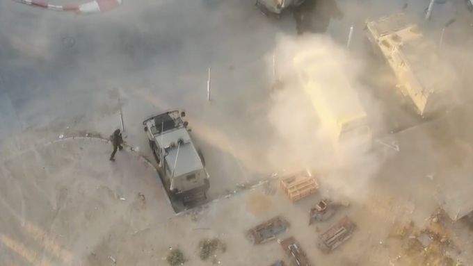 Palestinští teroristé zveřejnili video z útoku na izraelské vojáky