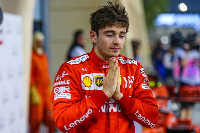 Charles Leclerc po Velké ceně Bahrajnu 2019