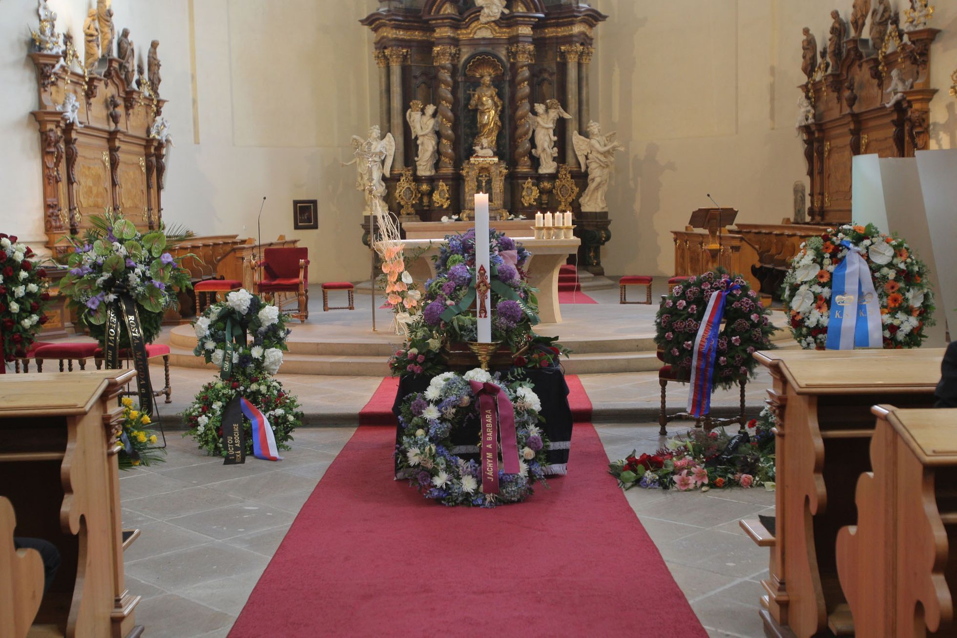 Pohřeb Josefa Topola