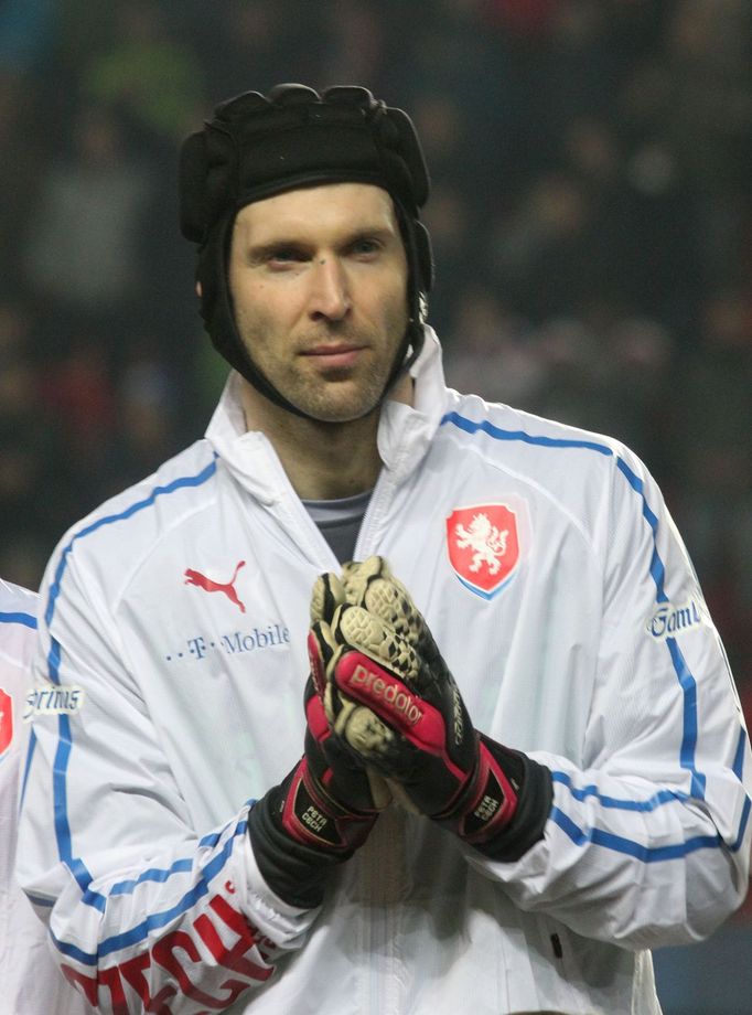 Česko - Norsko: Petr Čech