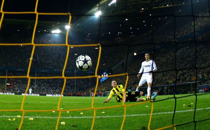 LM, Dortmund - Real: Cristiano Ronaldo gól na 1:1; Lukasz Pisczek