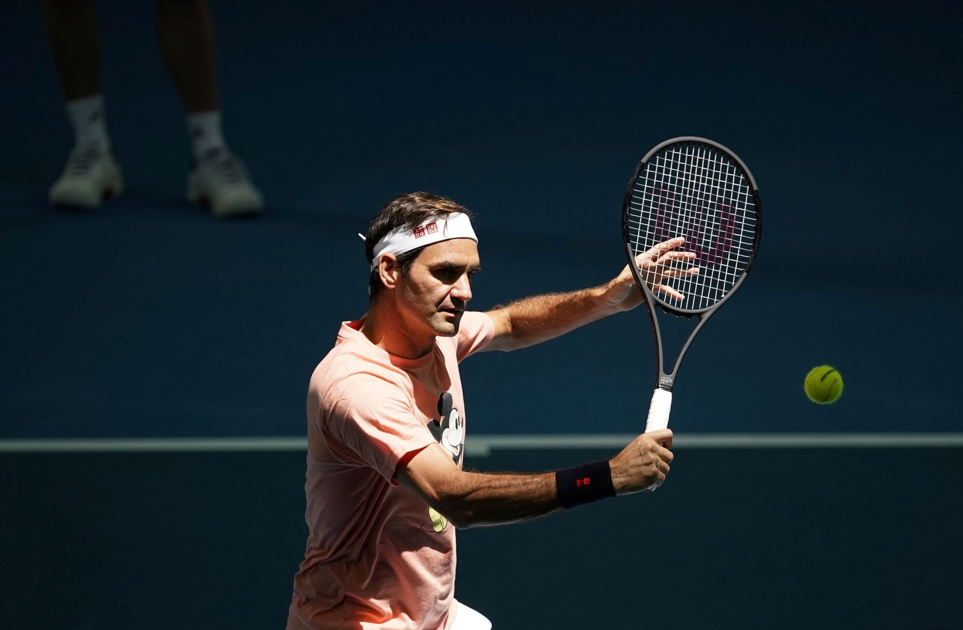 Roger Federer, Australian Open, tenis, trénink