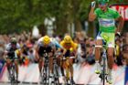 FOTO Sagan si "dolyžoval" pro vítězství ve třetí etapě Tour