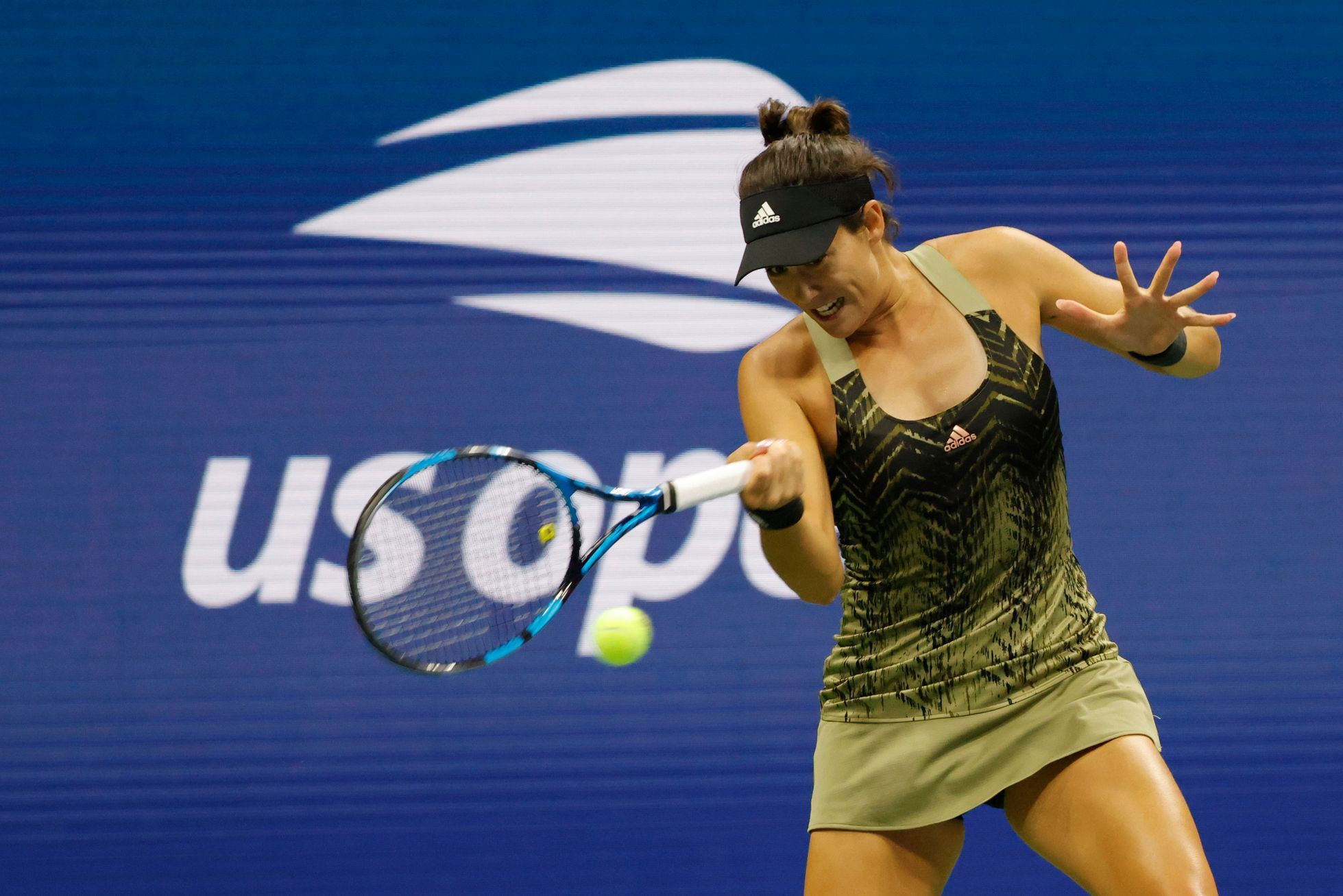 US Open 2021, osmifinále Krejčíková - Muguruzaová