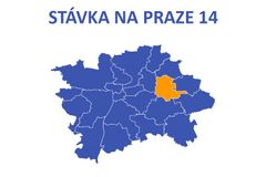 Dopravní situace v době stávky - Praha 14