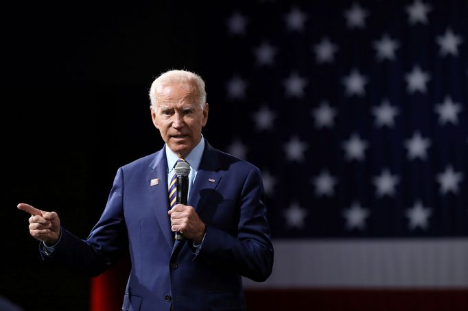 Kandidát na amerického prezidenta Joe Biden.