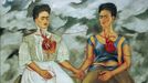 Frida Kahlo: Dvě Fridy, 1939, olej na plátně, 173 × 173cm
