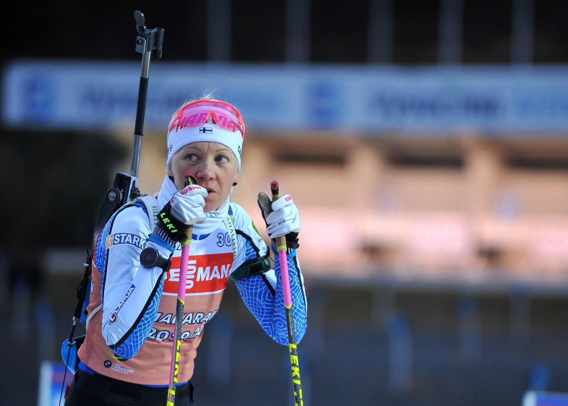 Biatlon, trénink Nové Město na Moravě, Světový pohár, Kaisa Mäkäräinenová