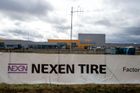 Žatečtí zaměstnanci výrobce pneu Nexen Tire jdou do stávky. Zastaví výrobu
