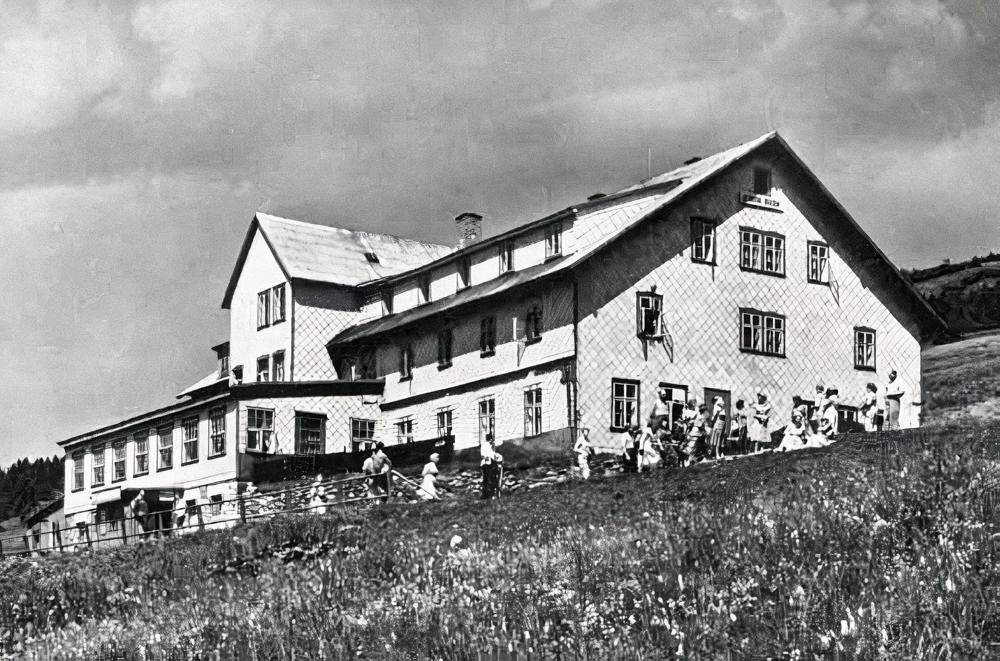 Klínová bouda, Krkonoše, Zaniklé boudy, Zaniklé chaty, hory, historie, Domácí