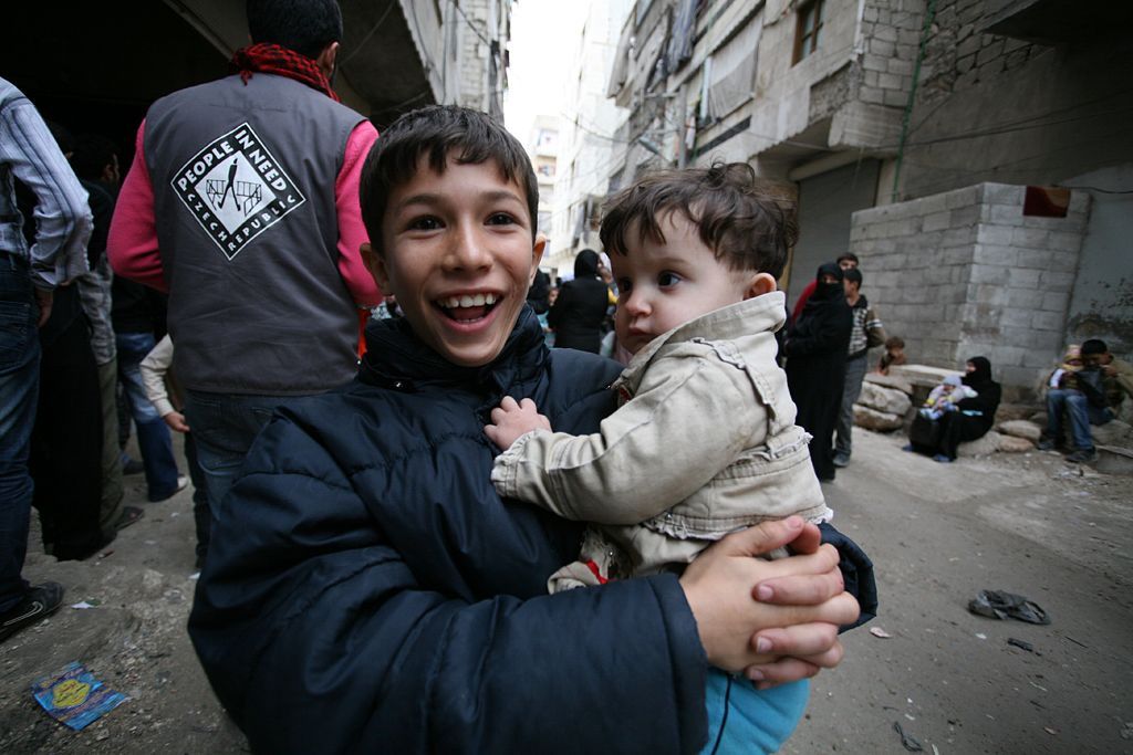 Foto: Tak v Sýrii pomáhá Člověk v tísni