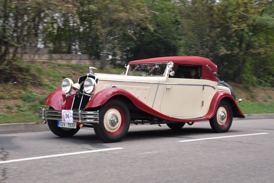Model 40, poslední auto, které postavila továrna Wikov.