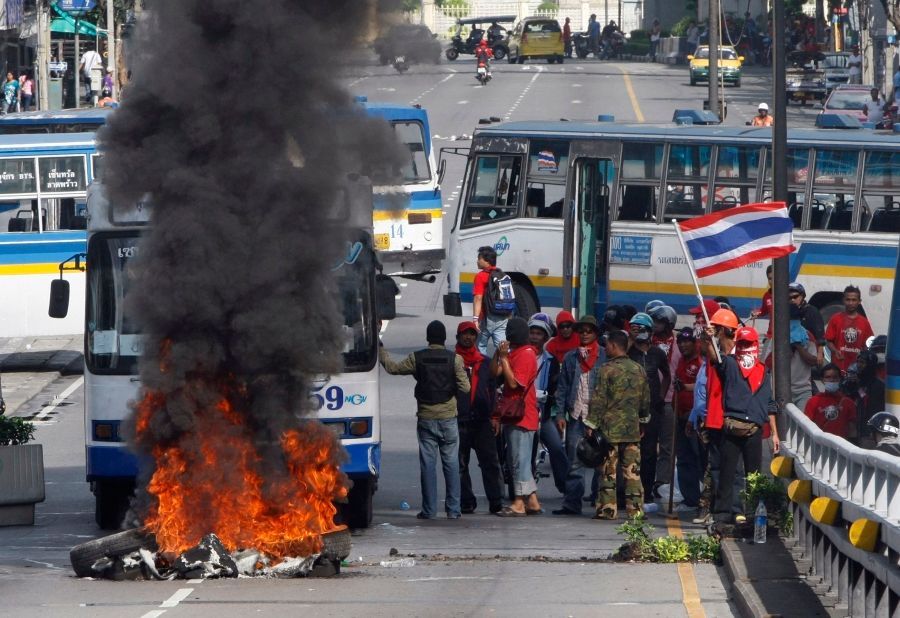thajsko - nepokoje
