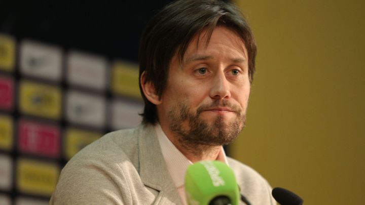 Seš blbec, říkal si Rosický na JIP. O Spartu nemá strach, Slavia předvedla absurditu; Zdroj foto: Milan Kammermayer