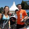 Rallye Dakar 2015: Ondřej Klymčiw (KTM) s přítelkyní Radkou Návarovou