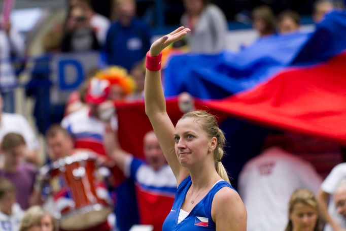 Fed Cup, ČR-Francie: Petra Kvitová