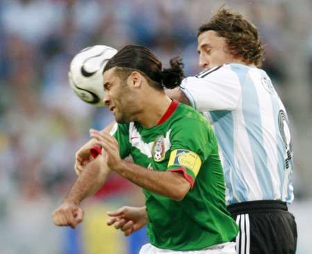 Argentina - Mexiko: Crespo a Marquez