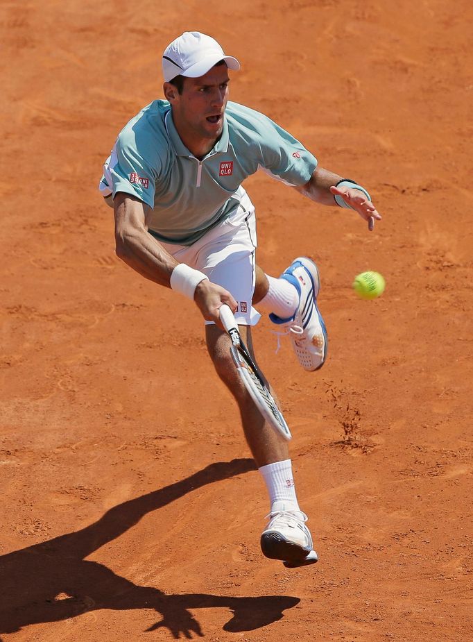 Novak Djokovič v semifinále French Open 2013