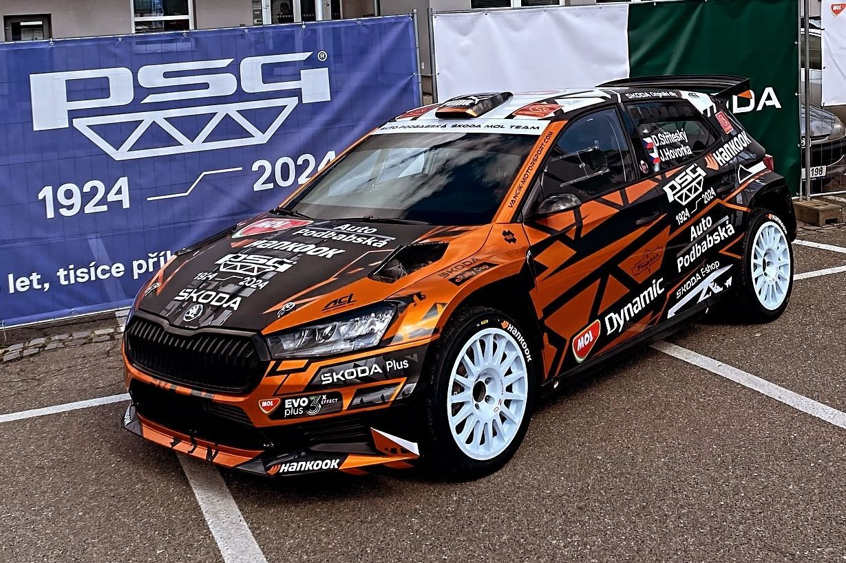 Škoda Fabia RS Rally2 Dominika Stříteského