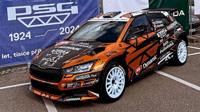 Škoda Fabia RS Rally2 Dominika Stříteského