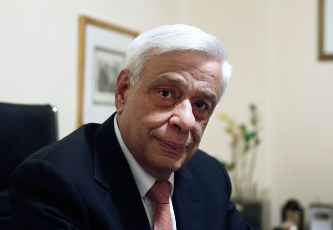 Nový řecký prezident Prokopis Pavlopoulos.