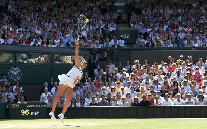 Bartoliová vs. Lisická, finále Wimbledonu 2013