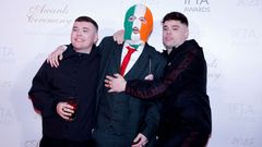 Členové hudební skupina Kneecap Dublin