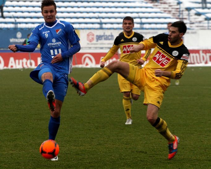 Fotbal, Baník Ostrava - České Budějovice: Dominik Kraut (9)