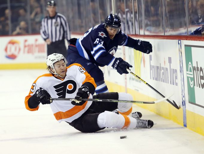 NHL: Philadelphia Flyers at Winnipeg Jets (Jakub Voráček)