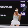 Markéta Vondroušová ve finále Wimbledonu 2023