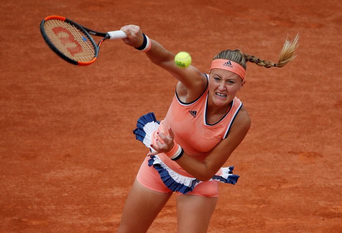 Kristina Mladenovicová v prvním kole French Open 2018