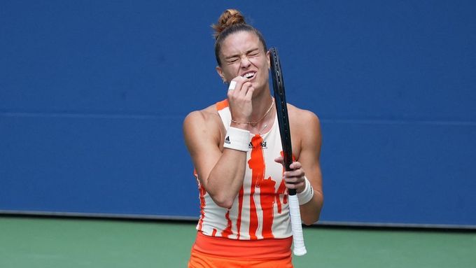 Maria Sakkariová na letošním US Open končí