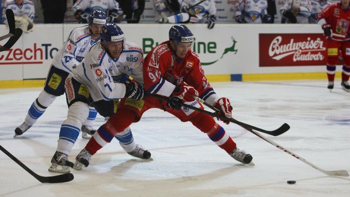 Tomáš Hertl na Euro Hockey Tour v Brně bojuje o nominaci na mistrovství světa.