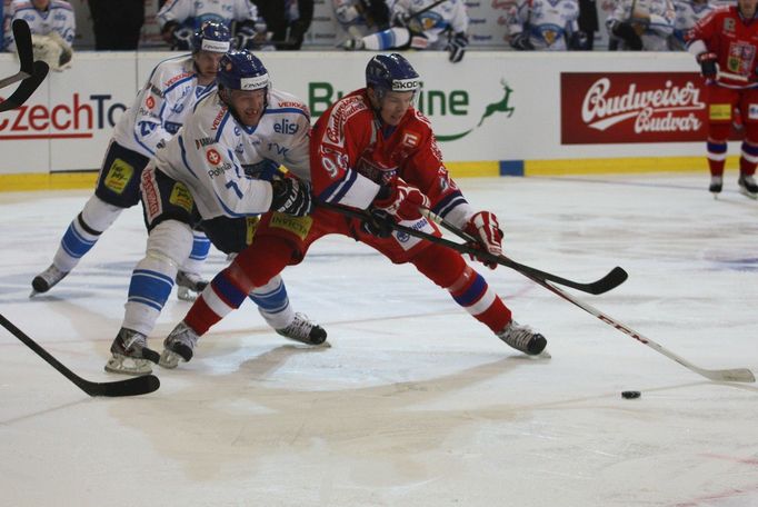 Hokej, České hokejové hry, Česko - Finsko: Tomáš Hertl - Mikko Mäenpää