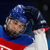 Juraj Slafkovský v semifinále Slovensko - Finsko na ZOH 2022 v Pekingu