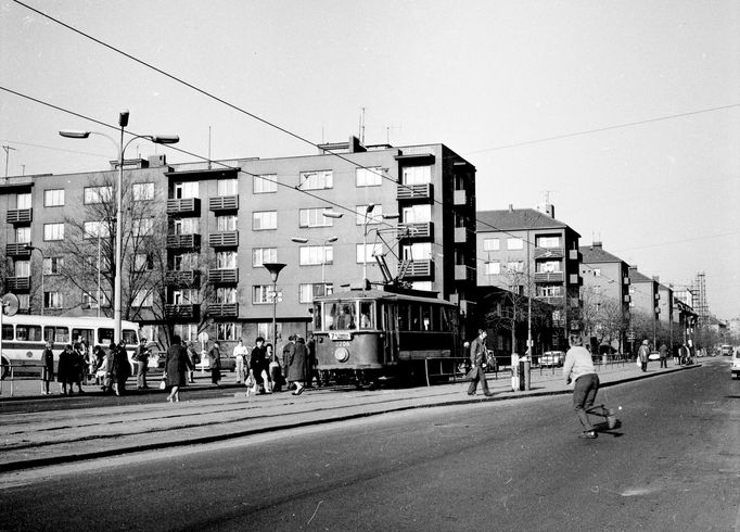 Tramvaj na Ohradě, 70. léta