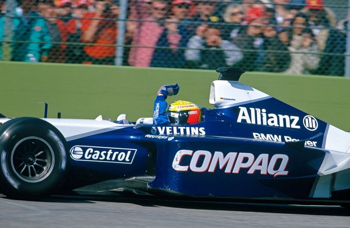 První triumf přišel ve Velké ceně San Marina 2001 na italském okruhu Imola.