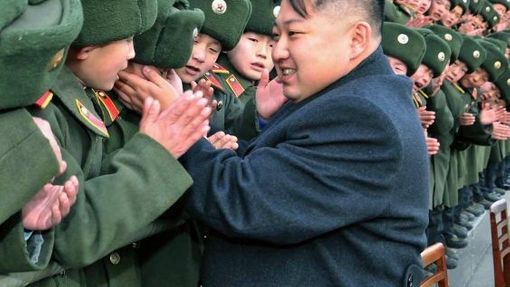In this undated photo released by the Korean Central News Agency and distributed in Tokyo by the Korea News Service on Jan. 25, 2012, North Korean new leader Kim Jong Un
