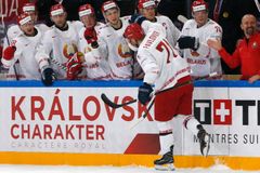 Hokejisté Slovinska prohráli na MS s Běloruskem 2:5 a sestoupili. Finové opět ztratili vedení