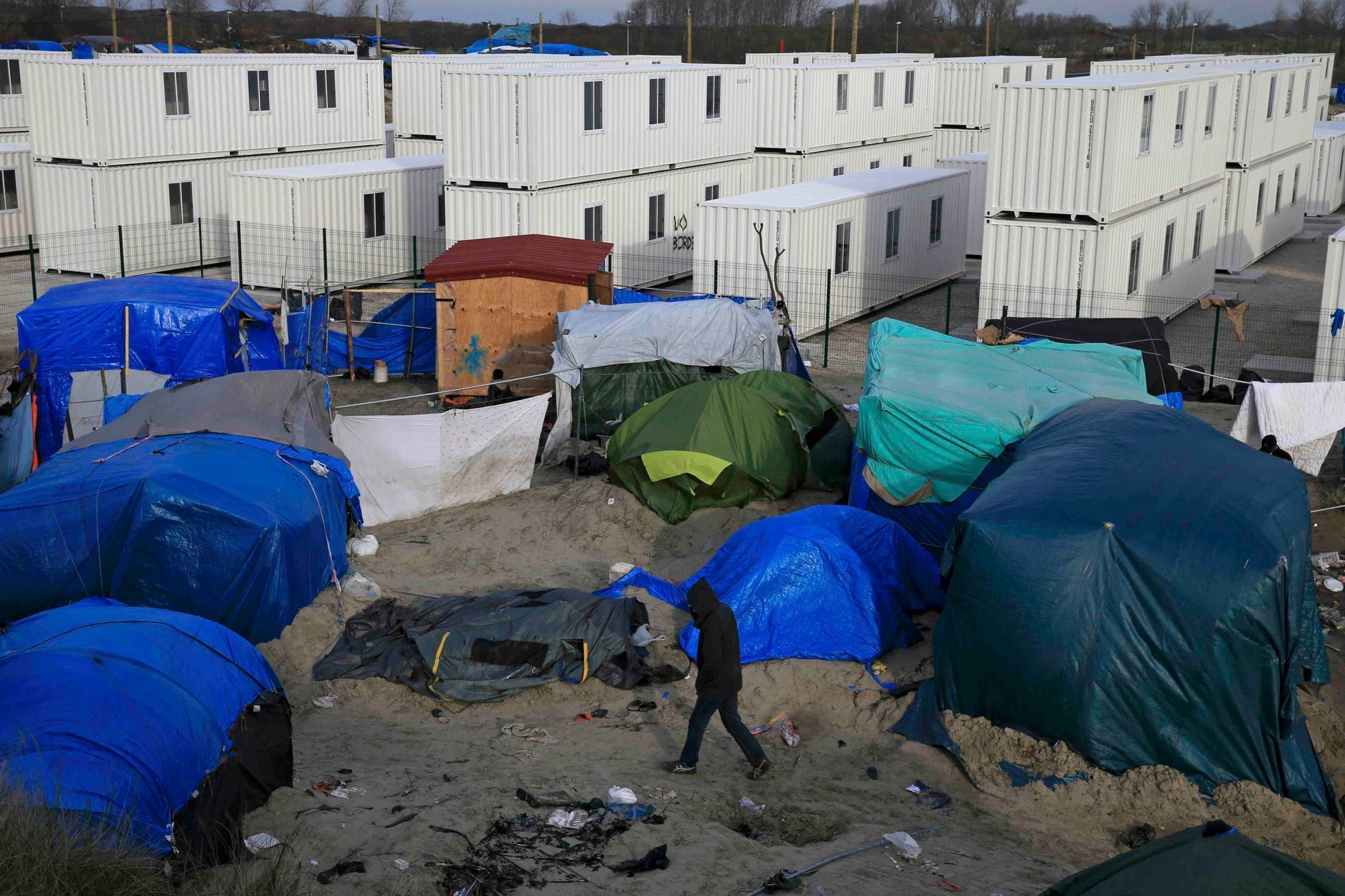 Džungle v Calais