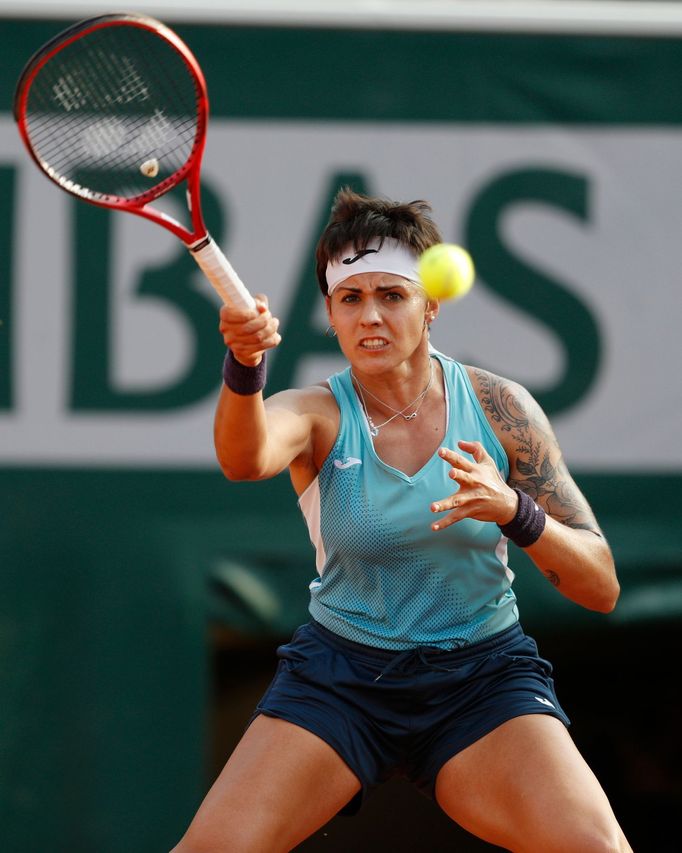 Španělská tenistka Aliona Bolsovová-Zadoinovová na French Open 2019