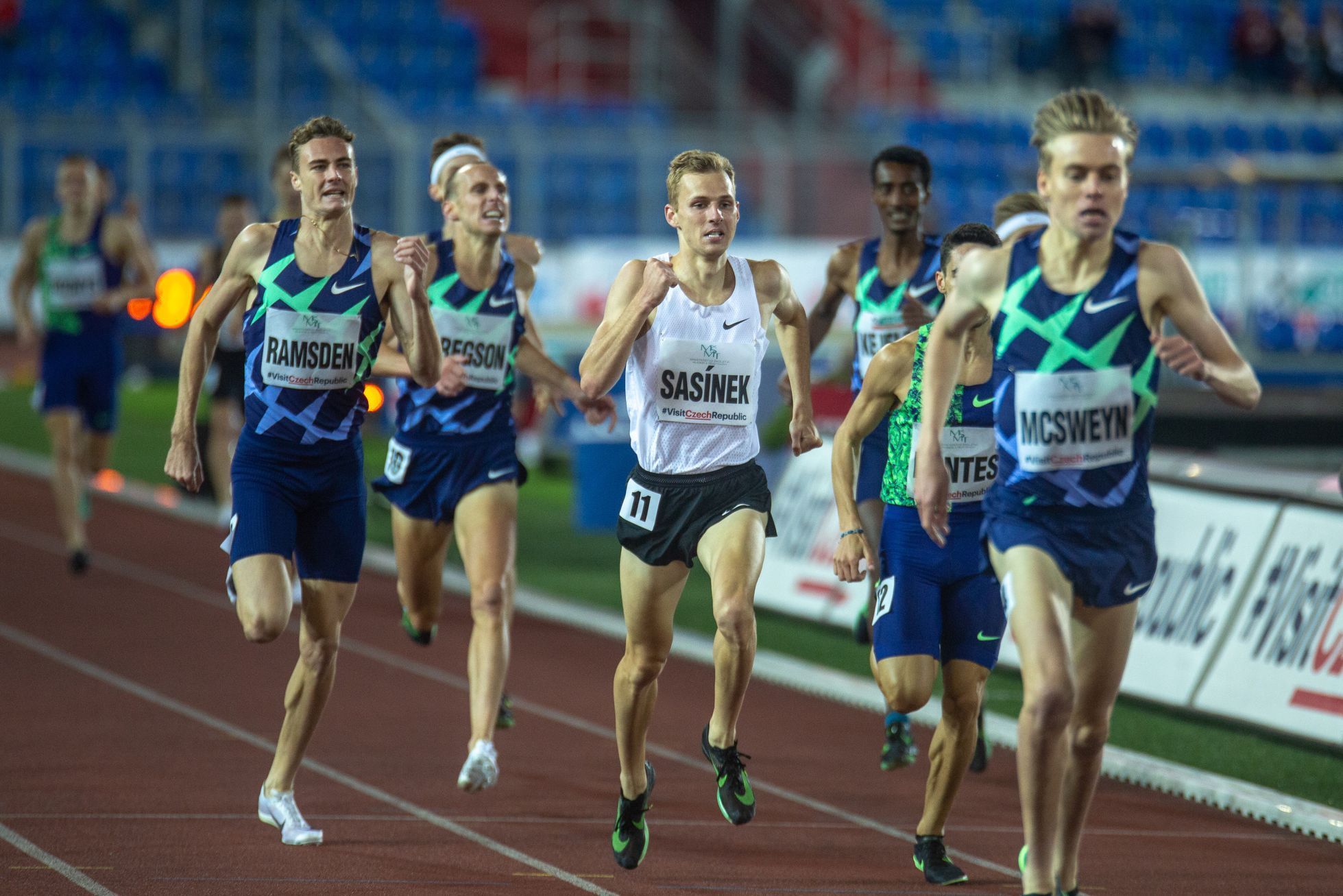 Zlatá tretra 2020: Filip Sasínek v závodě na 1500 metrů