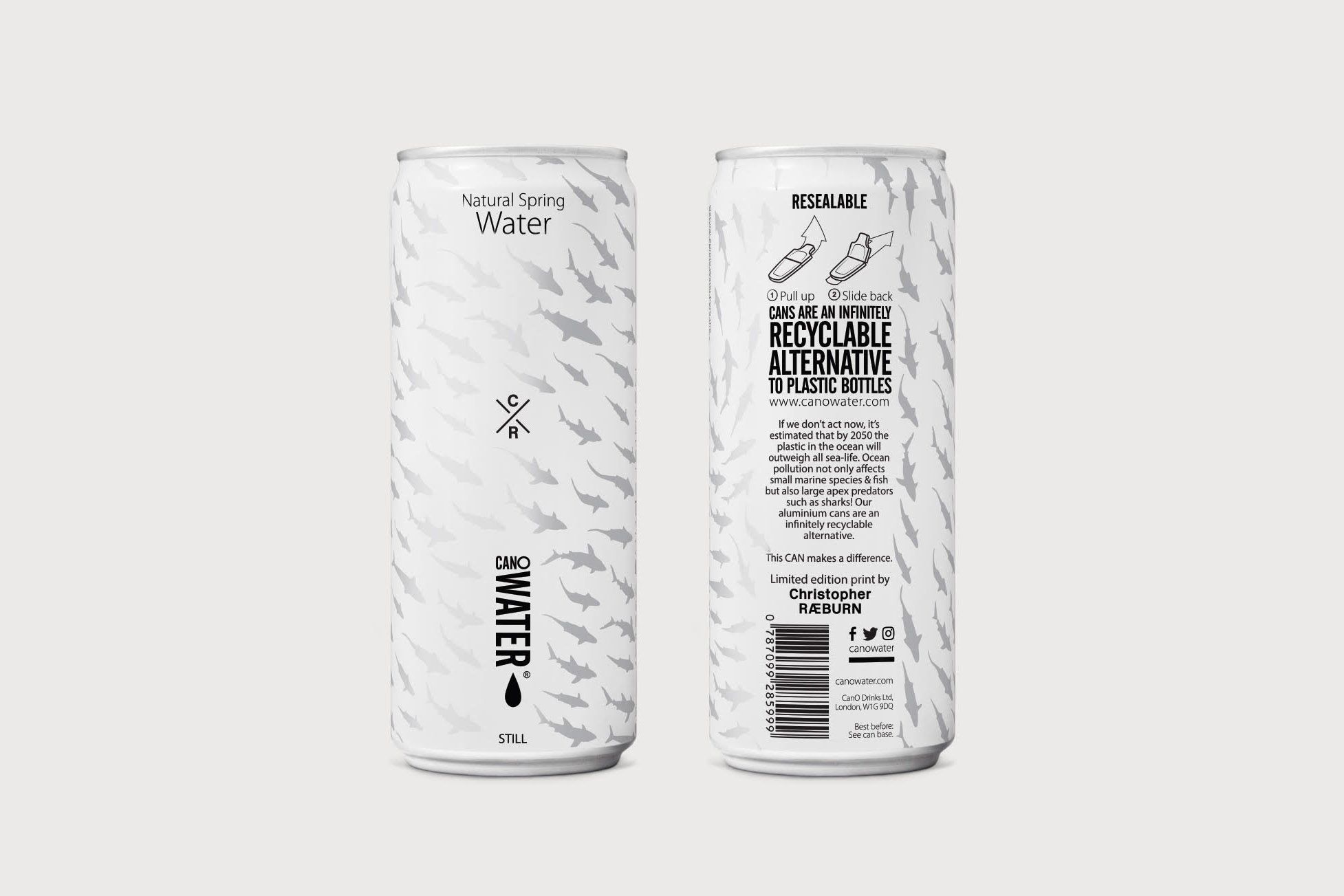 CanO Water × CR can for ZSL London Zoo