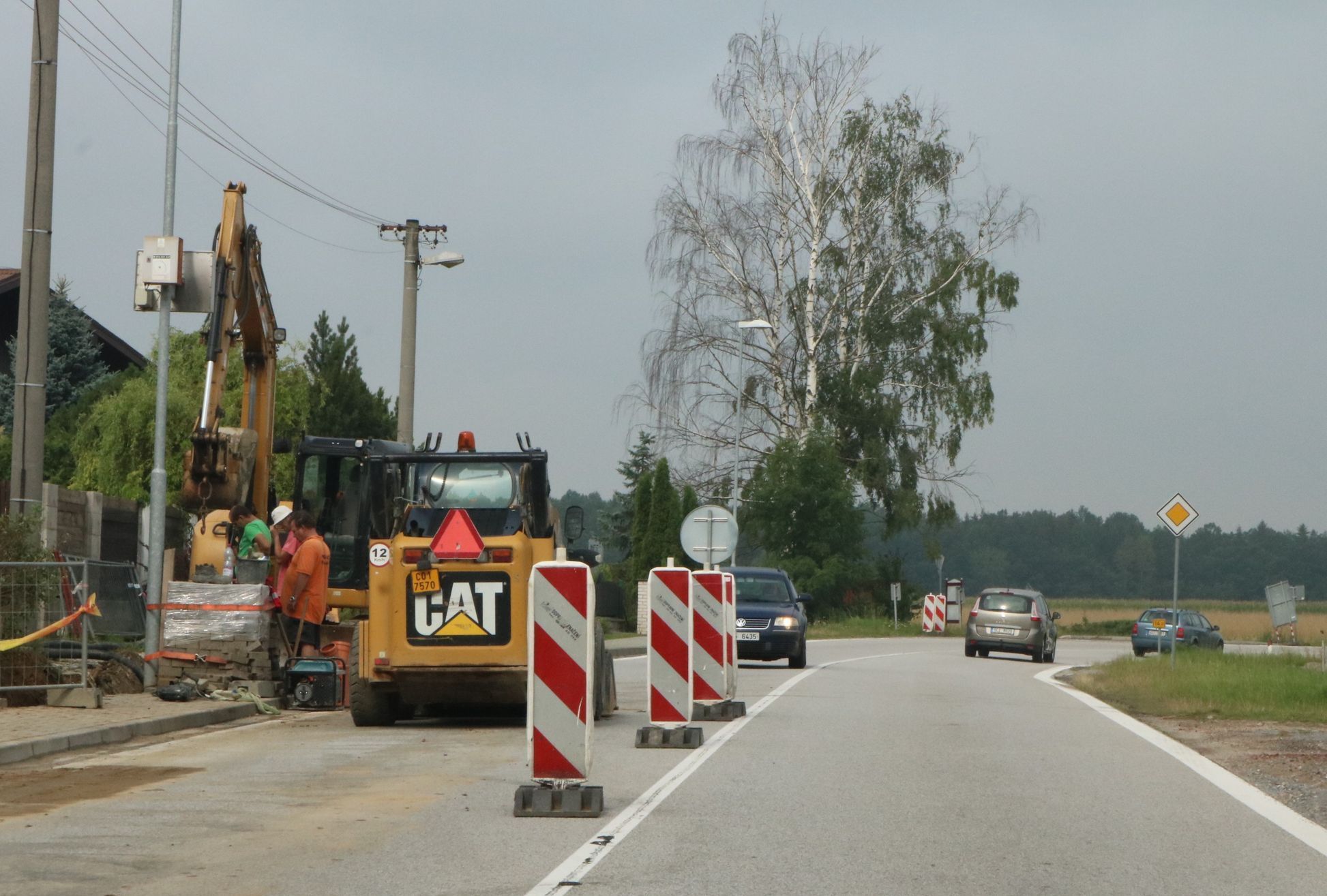 Silnice 1/34 - opravy mezi Jindřichovým Hradcem a Českými Budějovicemi